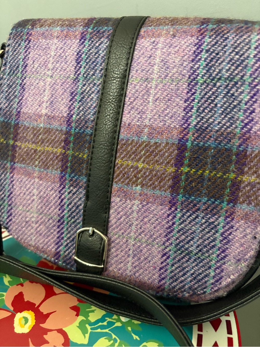 Harris Tweed Shoulder Bag - Picture 9 of 10